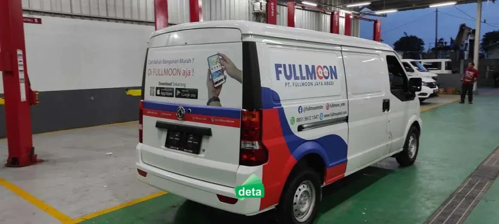 Car branding by deta x Fullmoon Jaya Abadi