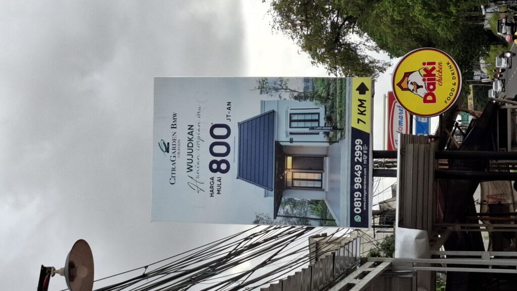 Baliho Pengumuman Properti