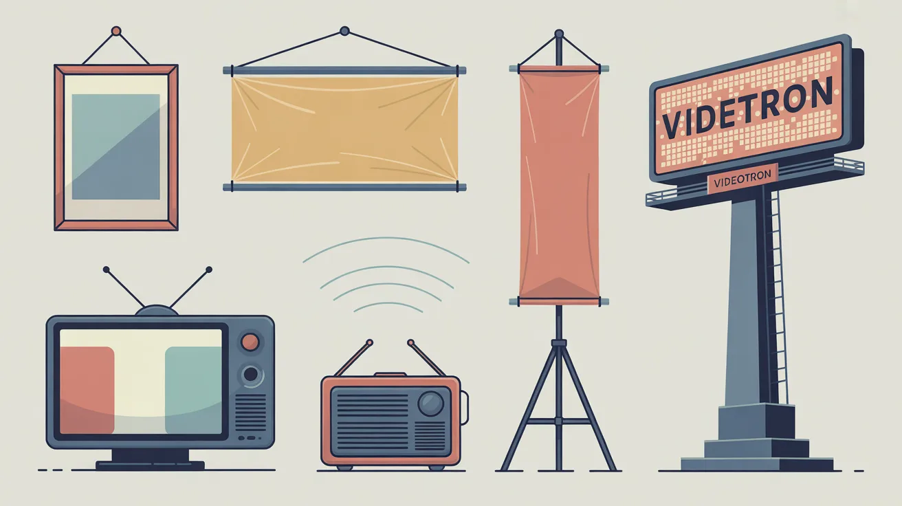 Gambar 7 Bentuk-bentuk reklame