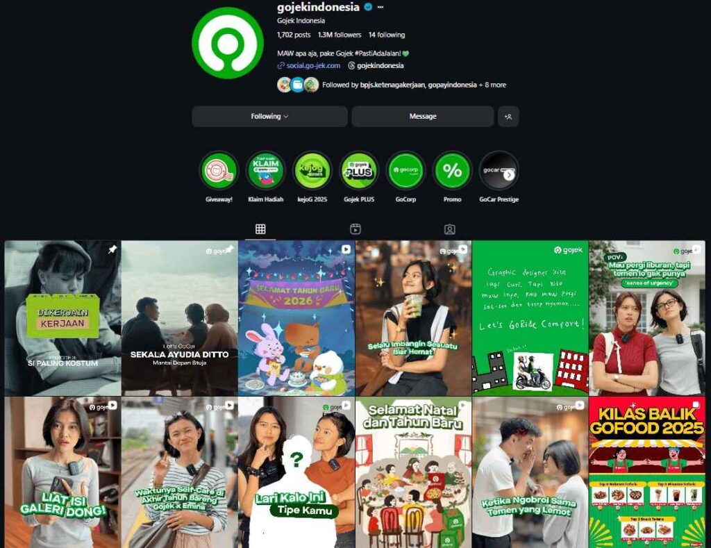 Gojek Indonesia SS IG