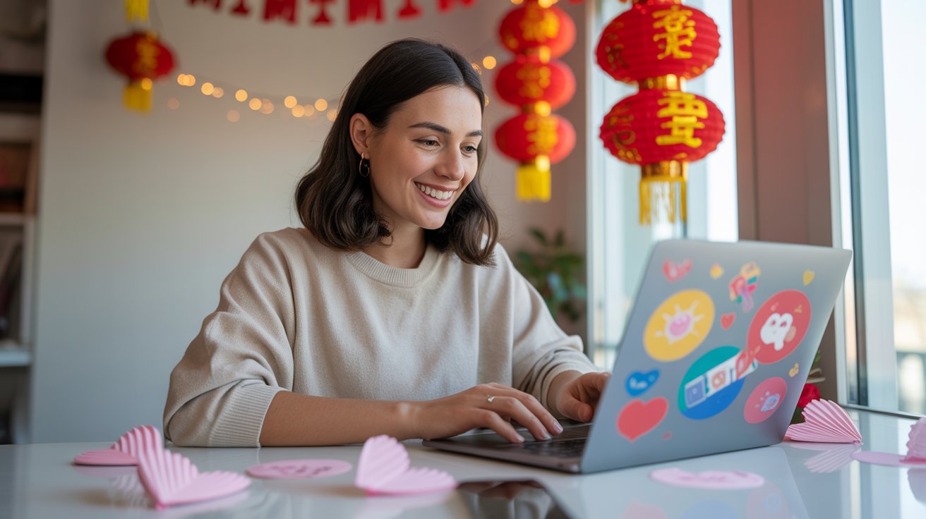 Ide Konten Instagram Bisnis Tema Imlek dan Valentine