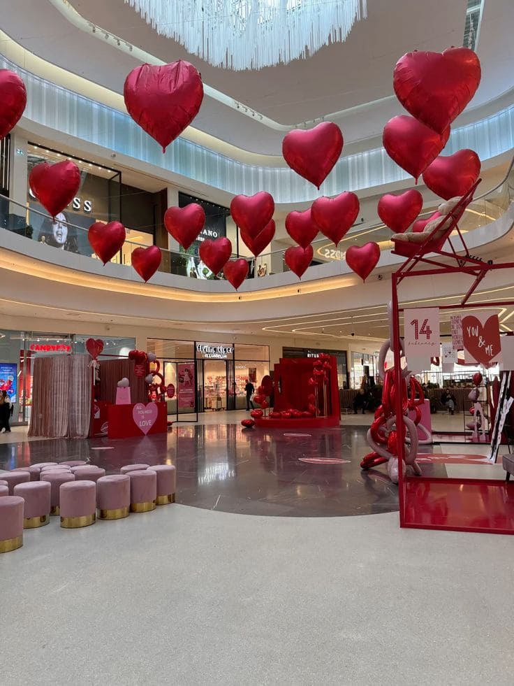Jasa Dekorasi Valentine - Mall Decoration & Atrium Installation
