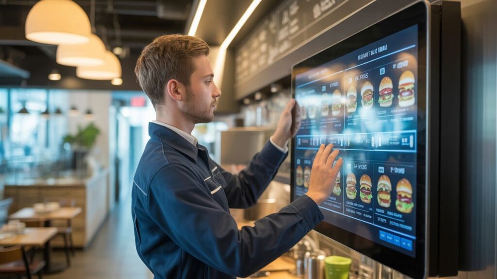 Jasa Pasang Digital Signage Menu Board