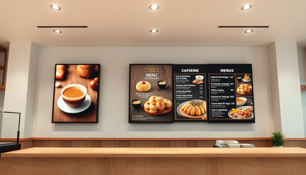 Jasa Pasang Digital Signage Menu Board