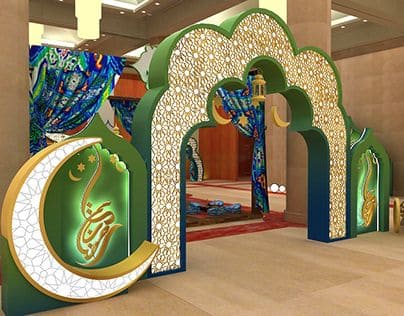 Jasa Dekorasi Lebaran Custom - Dekorasi Panggung