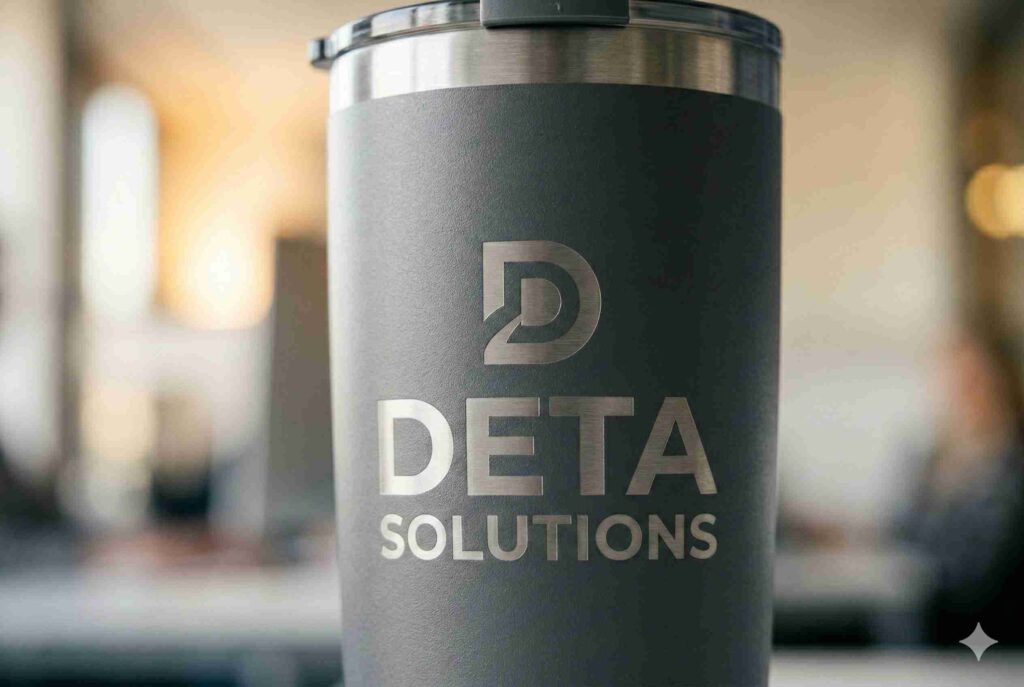 2 Jasa Pembuatan Merchandise Kantor Custom - Botol Minum Tumbler Cetak Logo