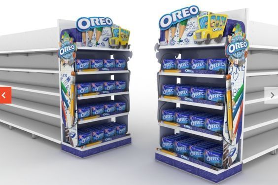 Jasa Pembuatan Gondola Branding Custom untuk Retail - End Gondola Display