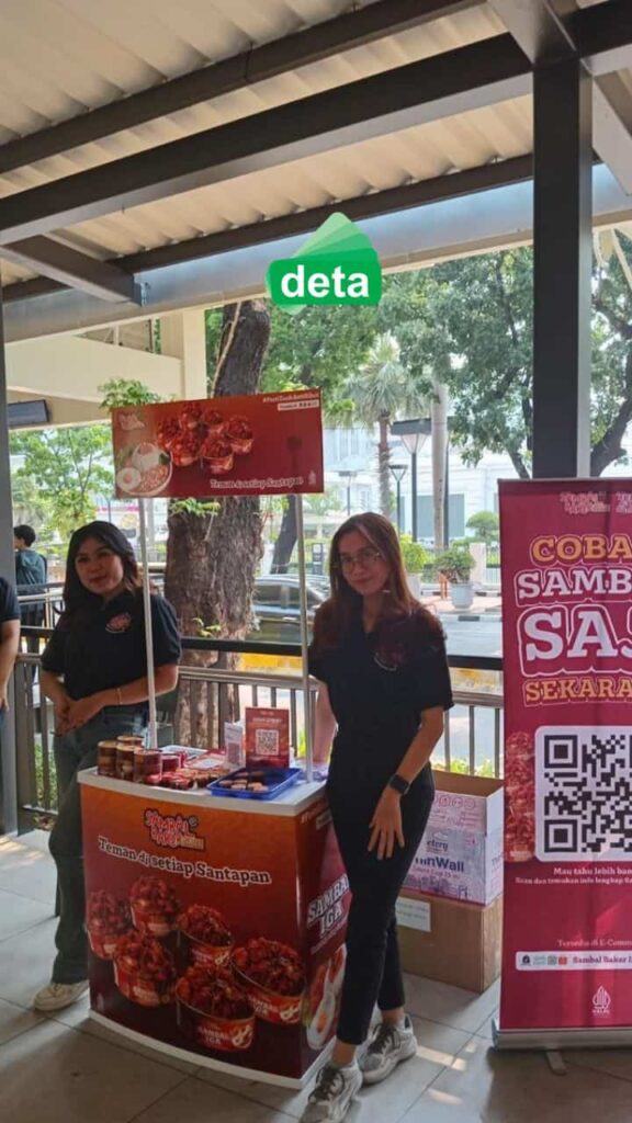 1-jasa event activation untuk sambal bakar indonesia by deta di booth portable