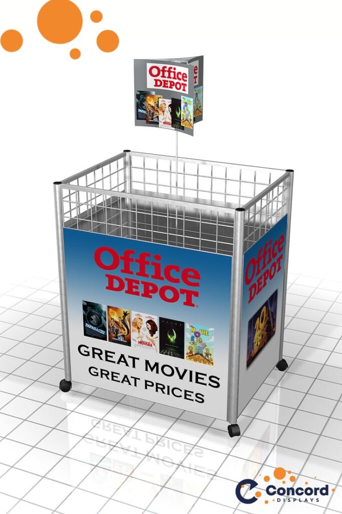 2 Jasa Pembuatan Dump Bin Custom - Kawat Besi (Wire Mesh) untuk Durabilitas Maksimal