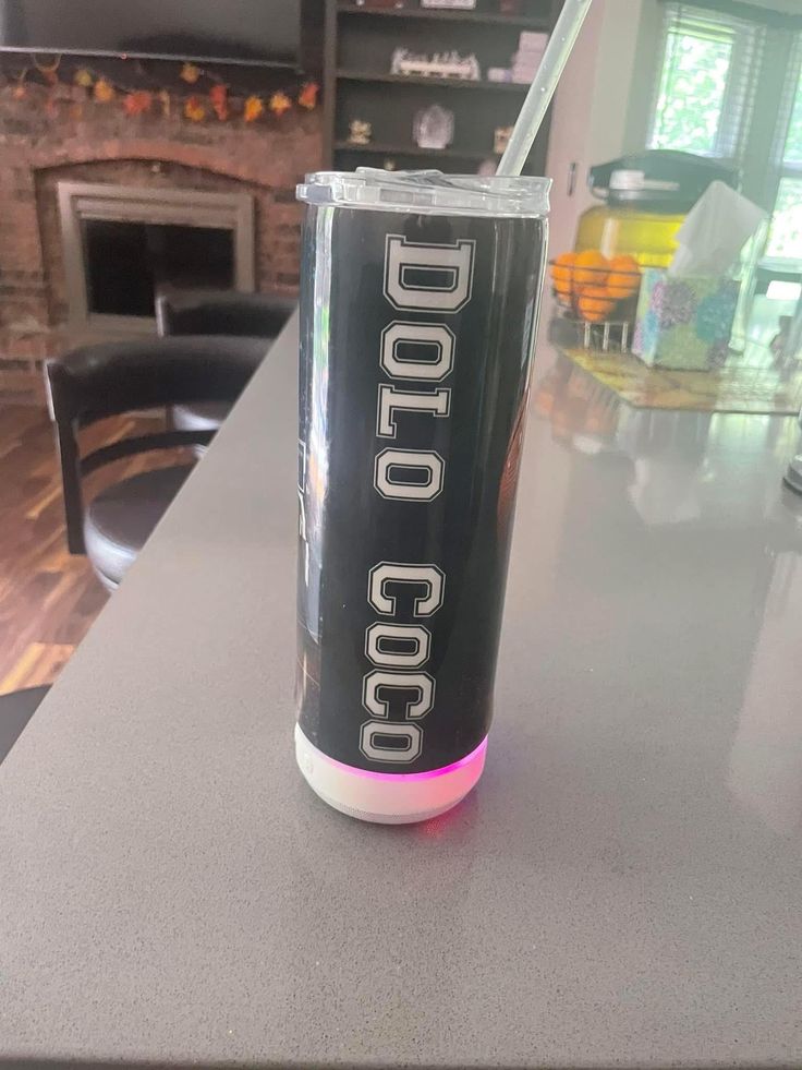 2 Jasa Pembuatan Tumbler Custom - Tumbler Custom LED Rubber Anti-Slip