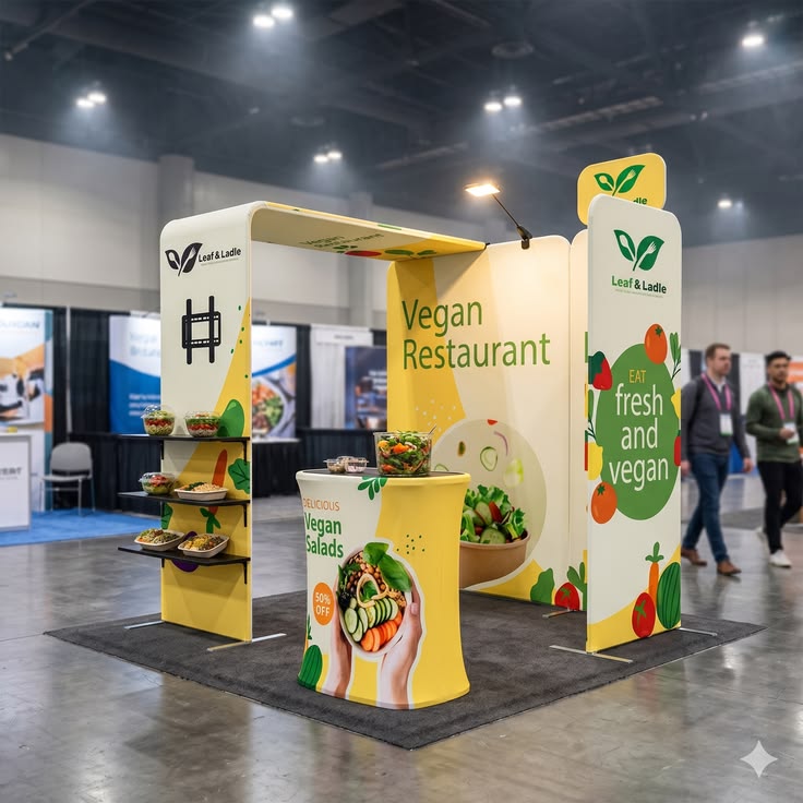 3 Harga Booth Pameran 3×3 - Booth Semi Custom Modular