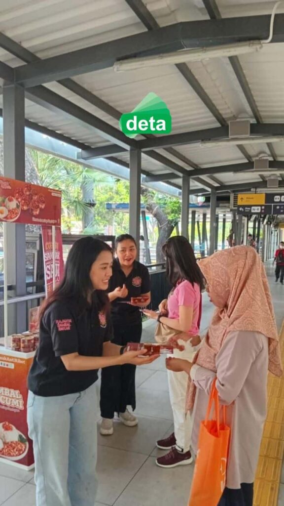 5-jasa event activation untuk sambal bakar indonesia by deta di booth portable - event desk