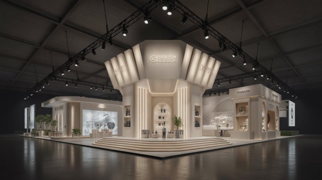 Jasa Dekorasi Pameran Jakarta - Produksi Booth Custom 3D Skala Besar