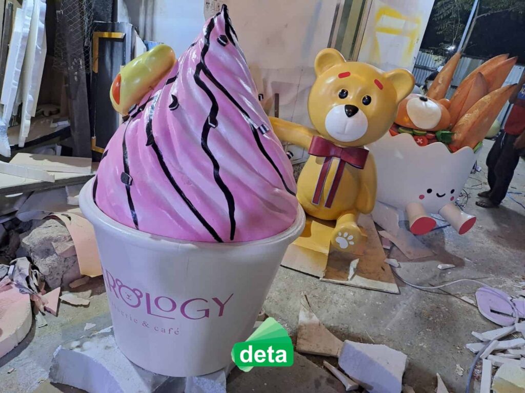 Jasa Pembuatan Dummy Product Makanan es krim