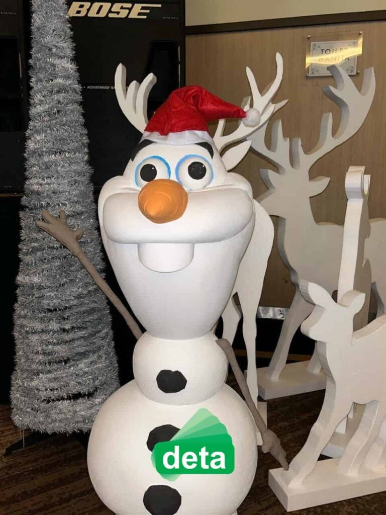 Jasa Pembuatan Dummy Product karakter manusia salju film snowman