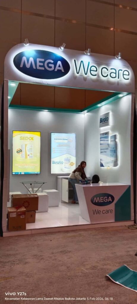 Vendor Booth Jakarta - mega we care by deta