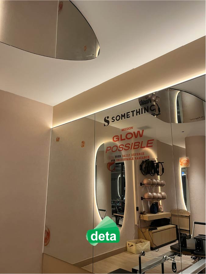 jasa cutting sticker branding by deta untuk align studio pillates x somethinc 2