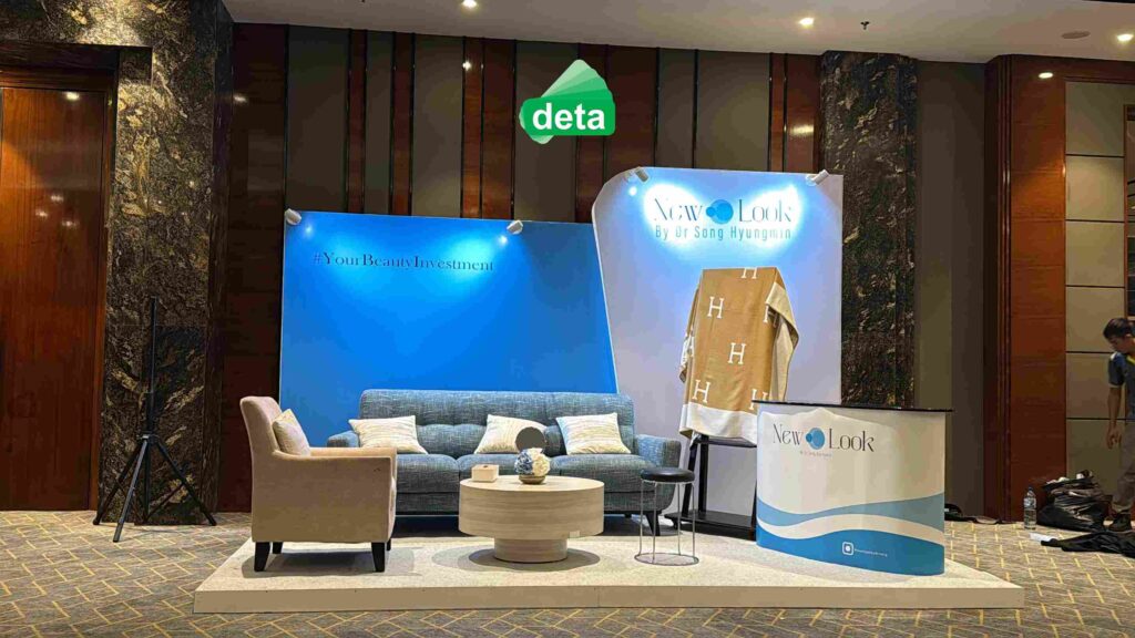 jasa pembuatan backdrop by deta untuk new look