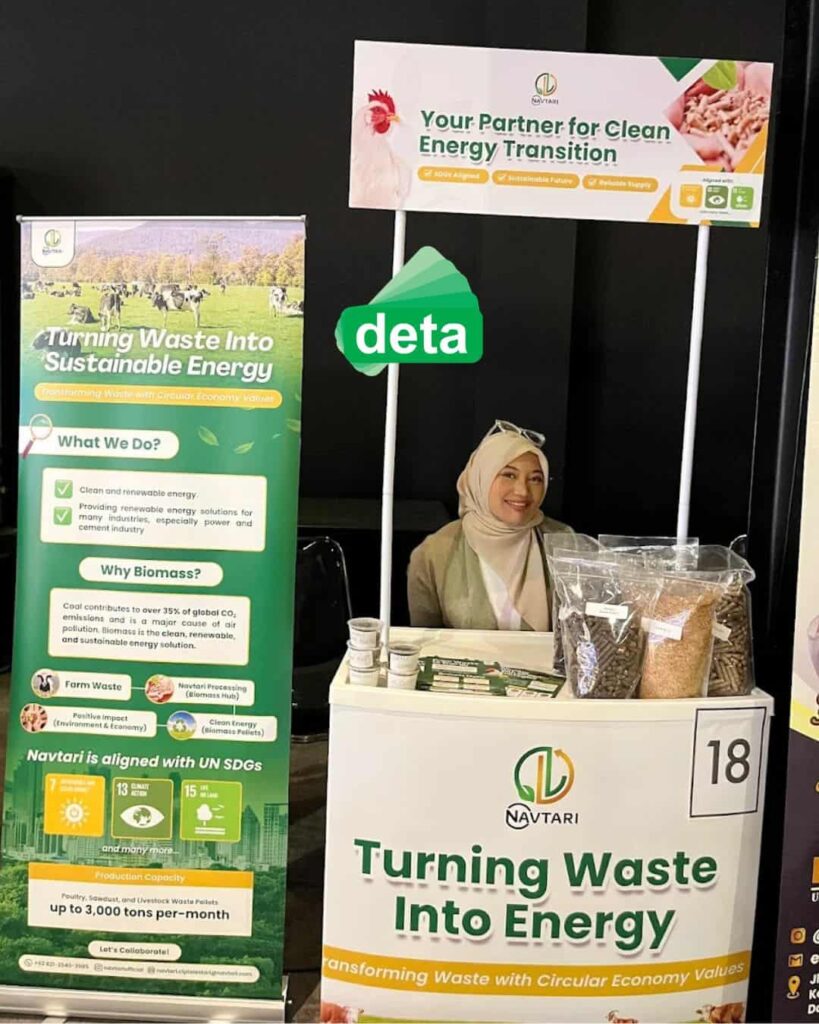 jasa pembuatan booth portable by deta untuk navtari