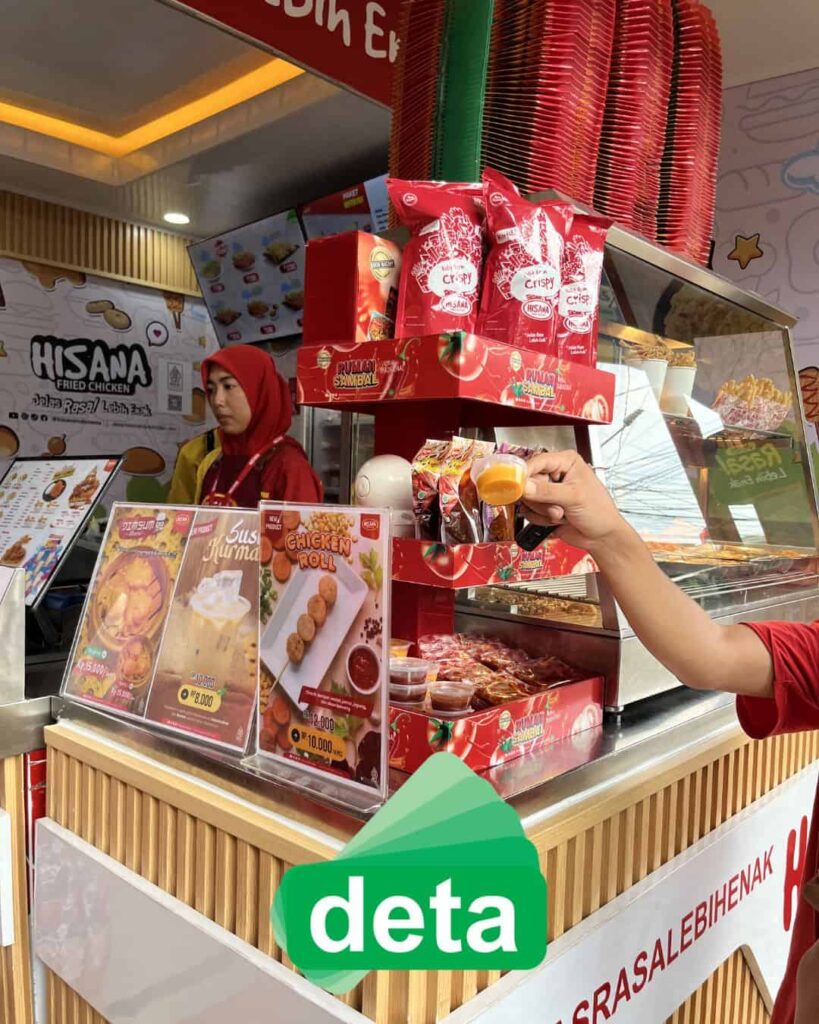 jasa pembuatan counter display rak gondola - footage dari hisana