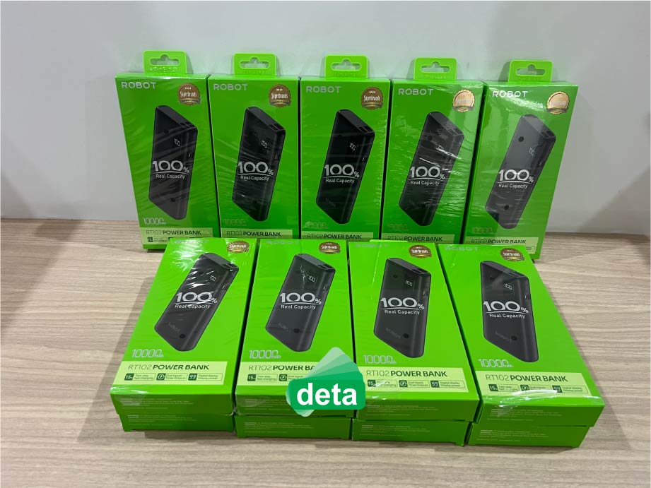 jasa pembuatan merchandise or coorporate gift power bank untuk smart salary by deta