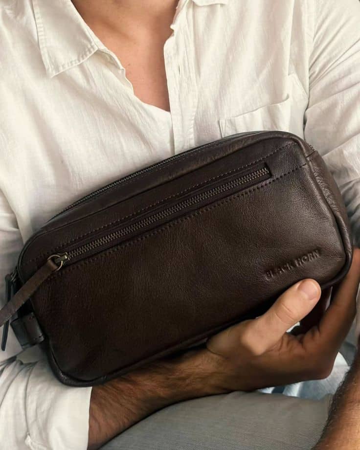 1 Vendor Pouch Merchandise Custom Jakarta - Kulit Sintetis Faux Leather