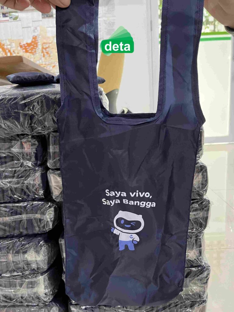 jasa pembuatan foldable bag by deta untuk vivo total 1260 pcs