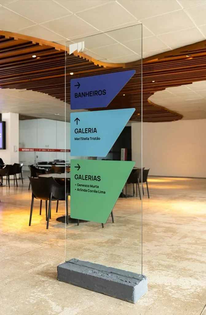 2 Jasa Pembuatan Wayfinding by pinterest - Identification Signage