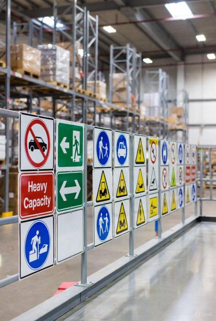 4 Jasa Pembuatan Wayfinding by pinterest - Safety Signage