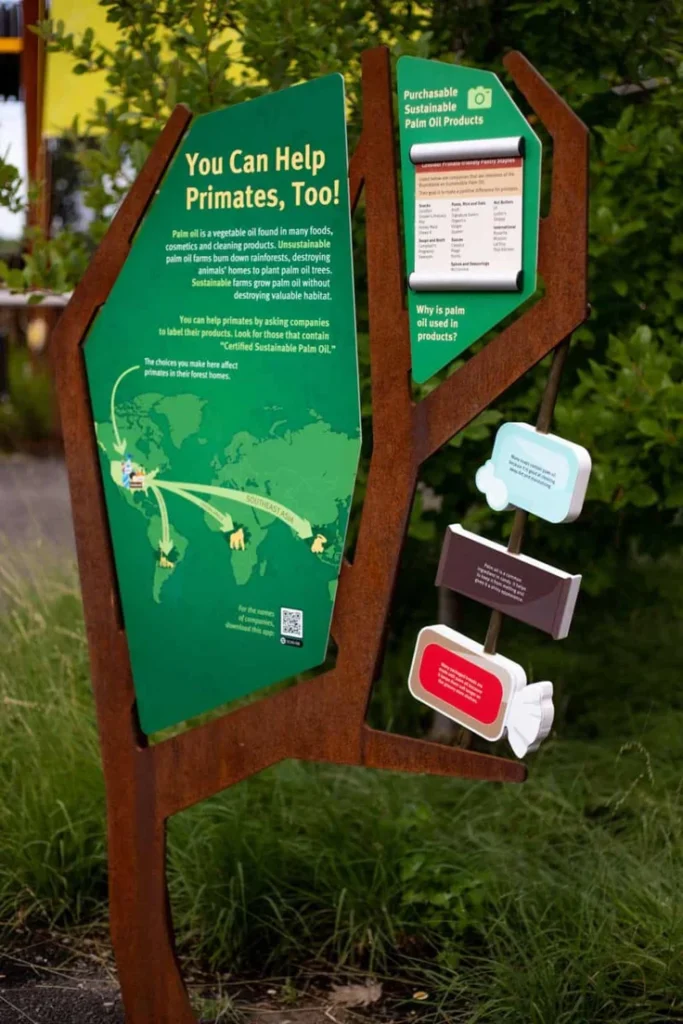 5 Jasa Pembuatan Wayfinding by pinterest - Interpretive Signage
