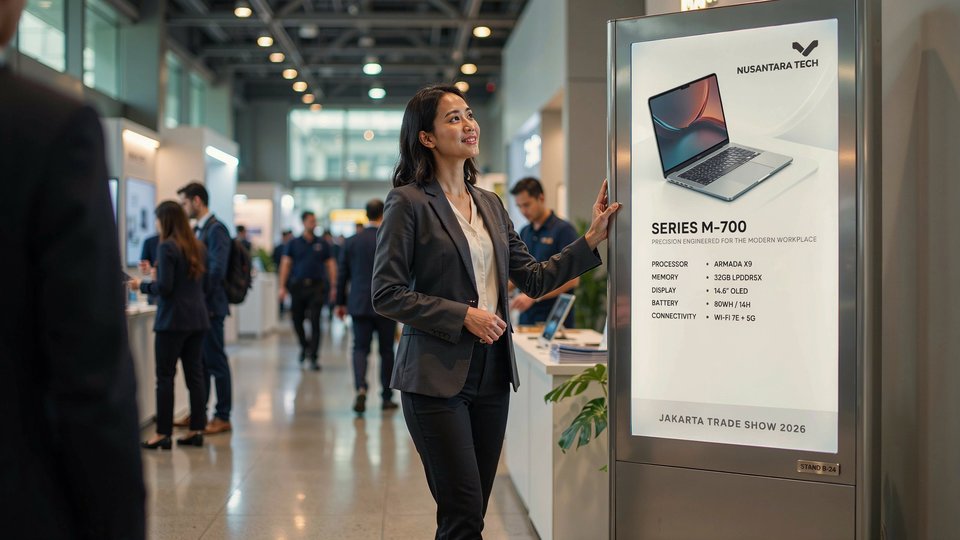 Jasa Pembuatan Standing Infoboard Custom
