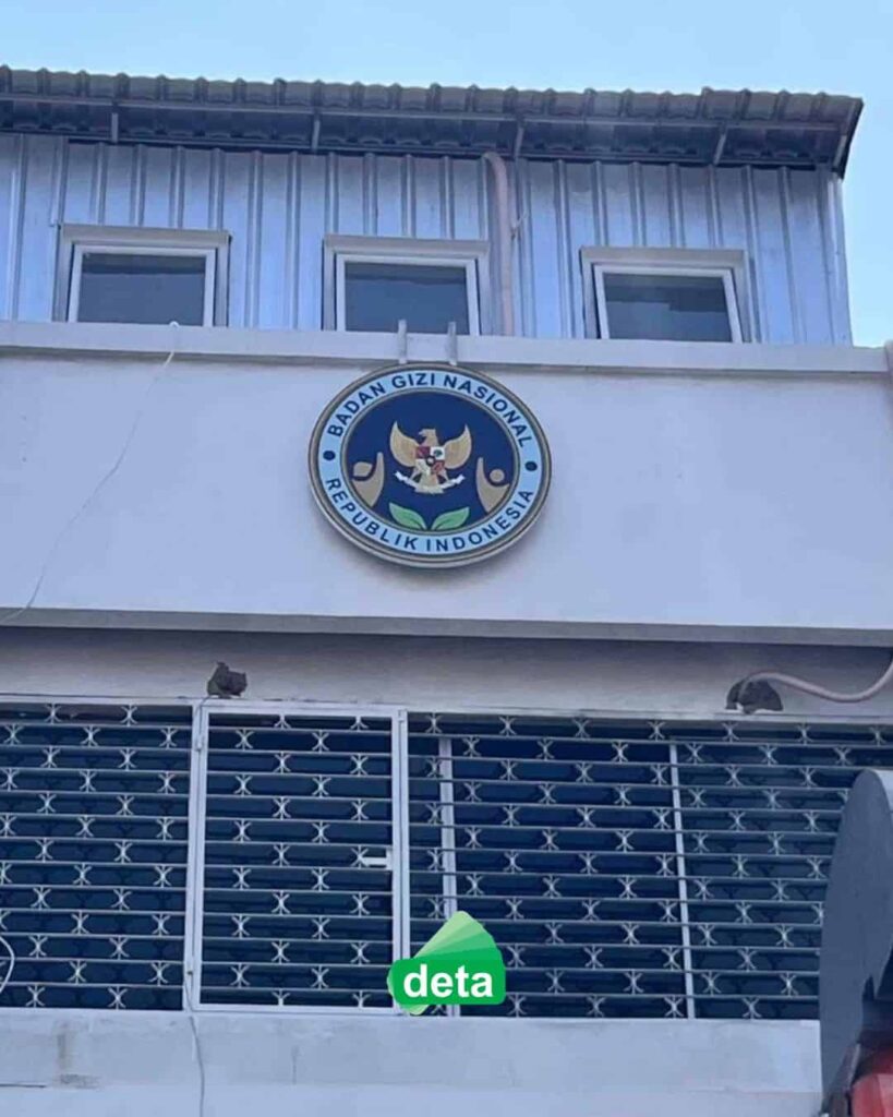 Jasa pembuatan panako by deta - SPPG duri pulo saat logo terpasang