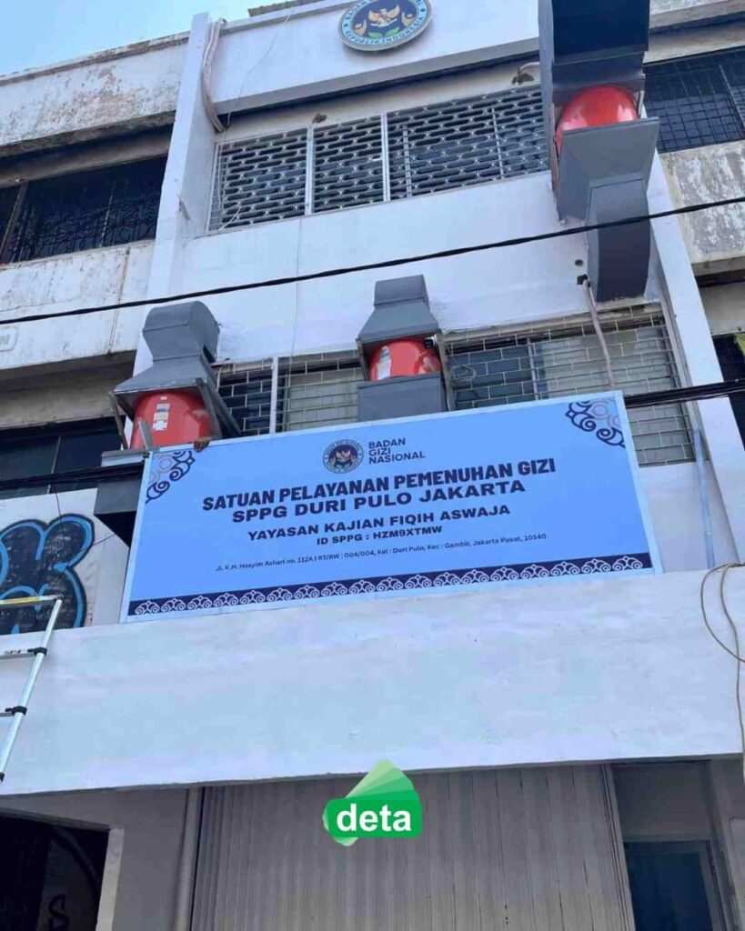 Jasa pembuatan panako by deta - SPPG duri pulo saat terpasang
