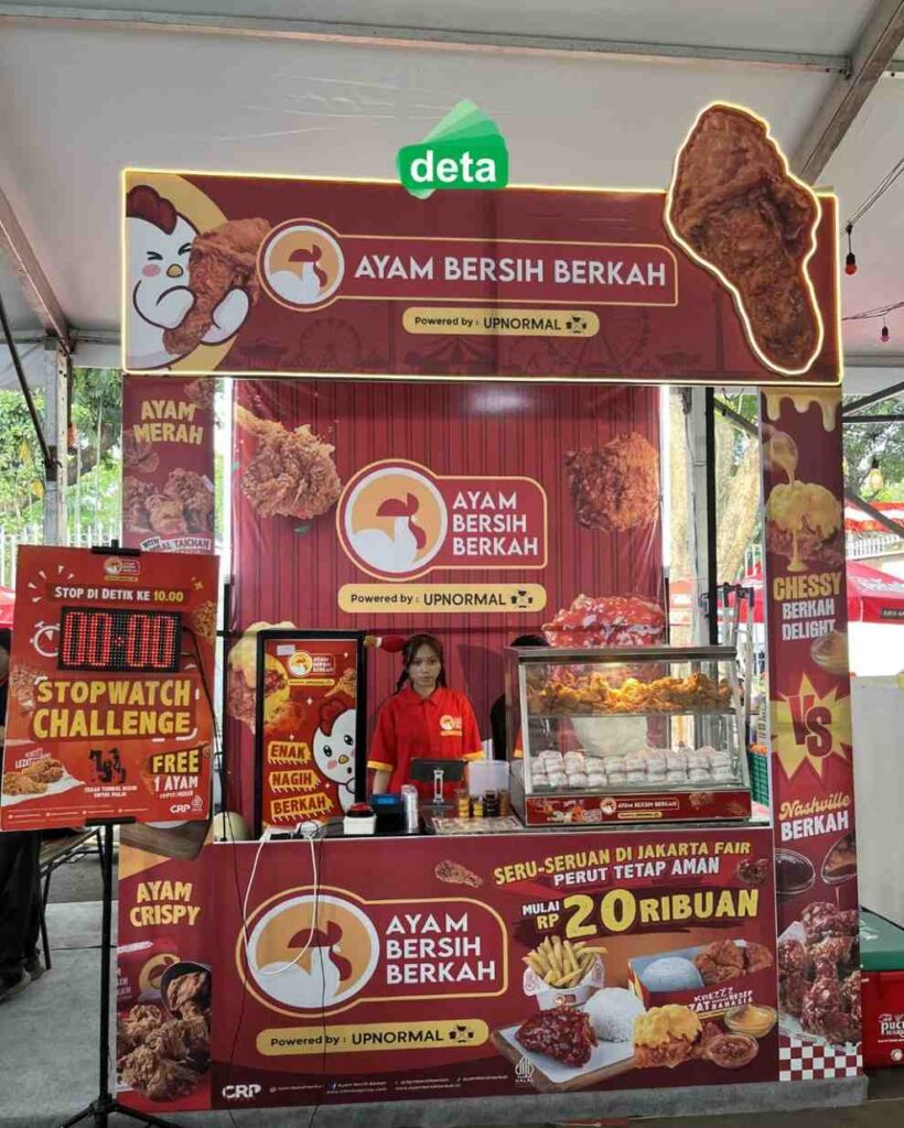 jasa pembuatan booth by deta - Booth abb di prj final look