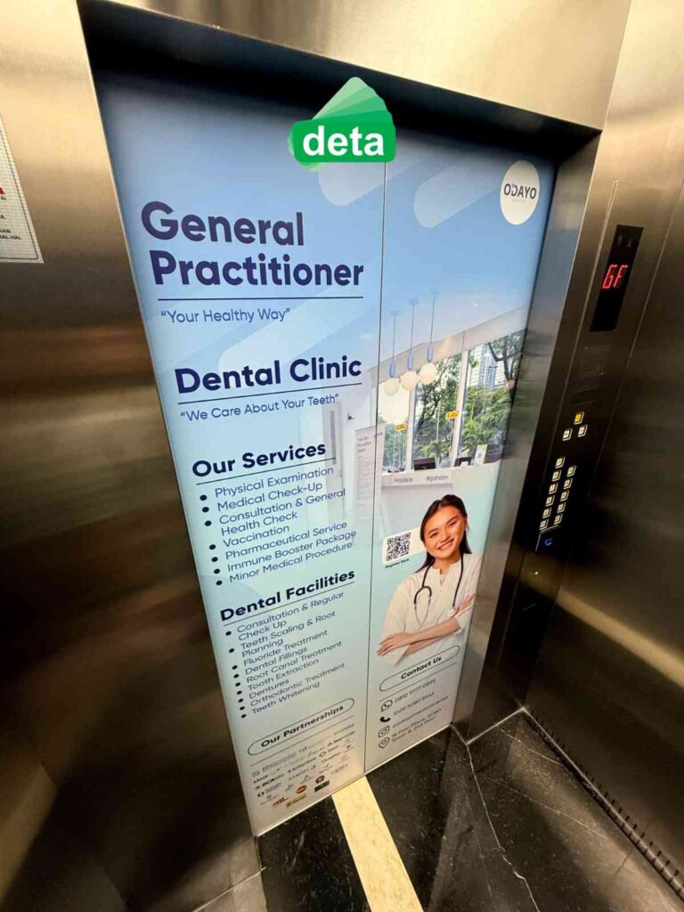Klinik Pratama Odayo Center - Klinik Pratama Odayo Center SCBD tampak atas
