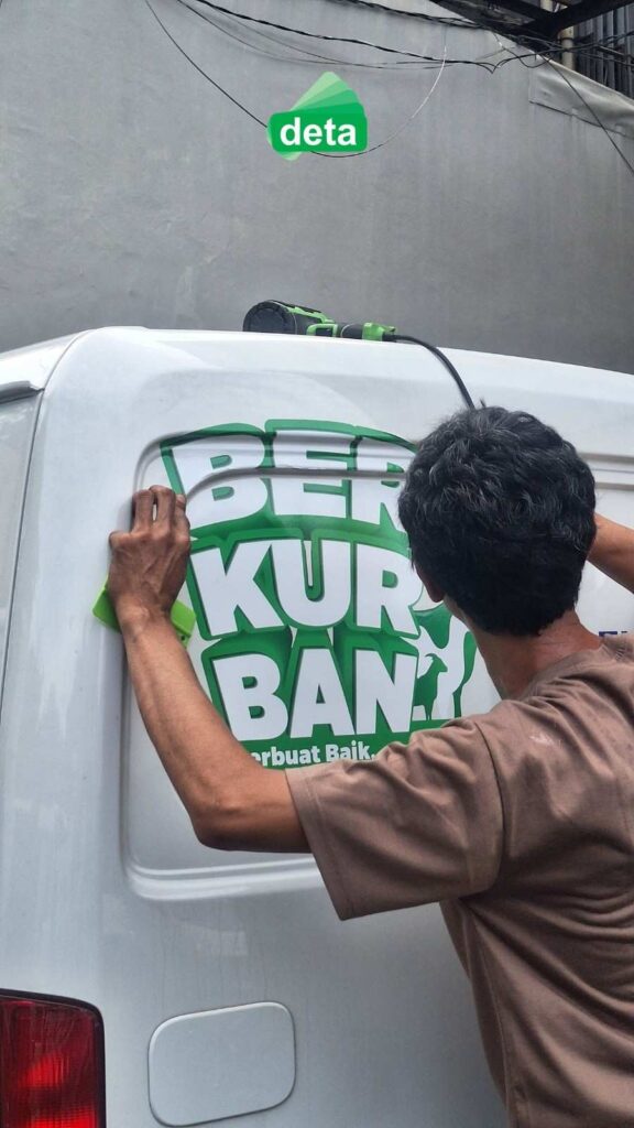 jasa car branding by deta - tiki branding armada spot decals