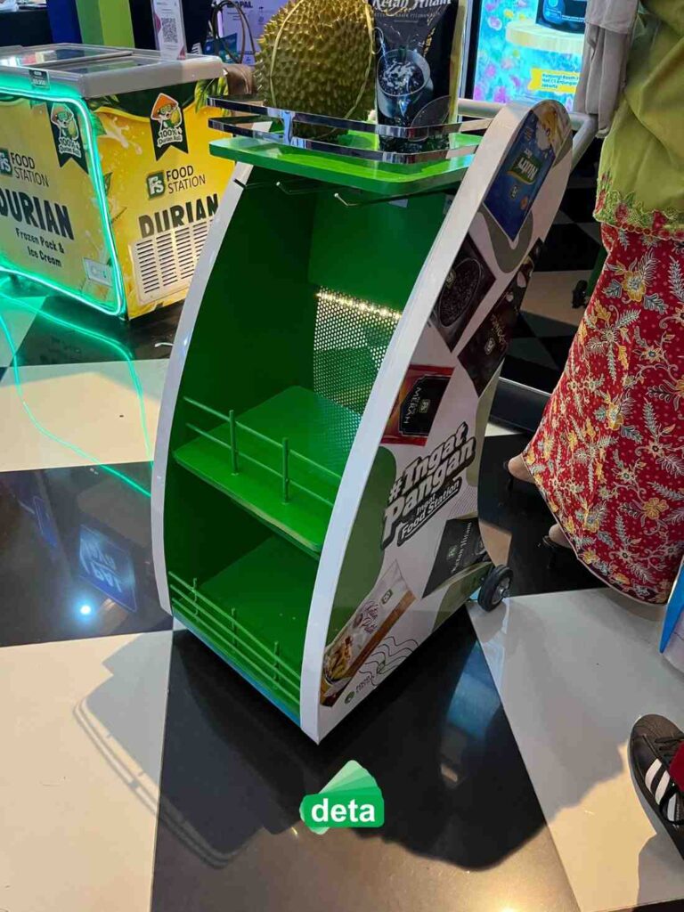 jasa pembuatan troli atau rak display by deta - food station event prj 2026